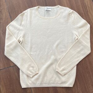 Cashmere Cream Women's Sweater, Charter Club, Medium